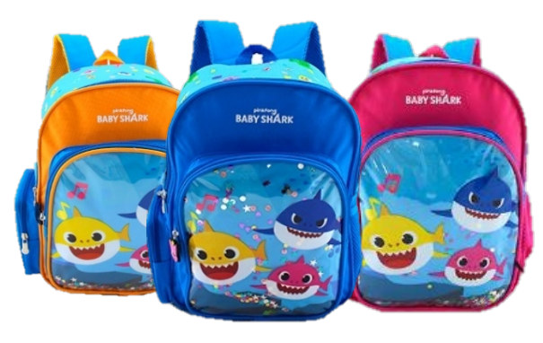 MOCHILA ESCOLAR BABY SHARK